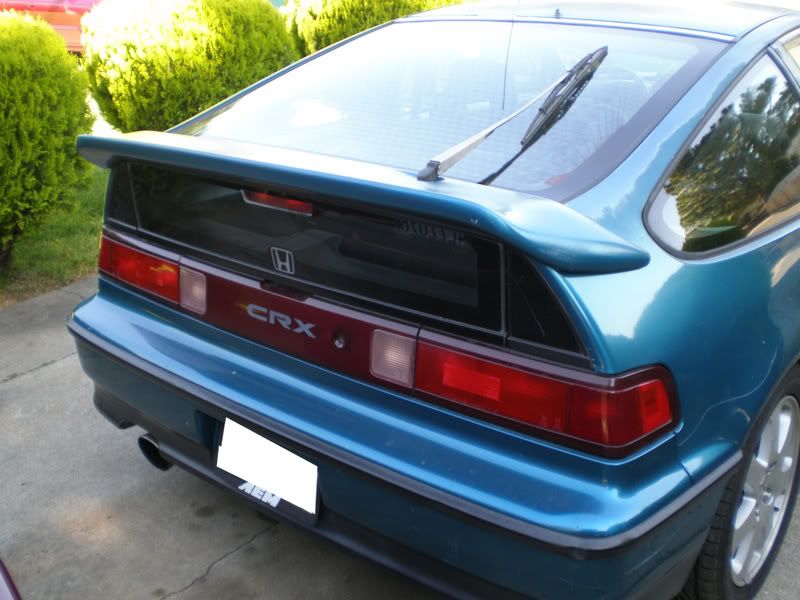 CRX Rear spoilers. HondaTech Honda Forum Discussion